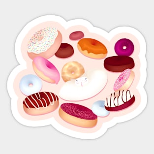 Donuts Sticker